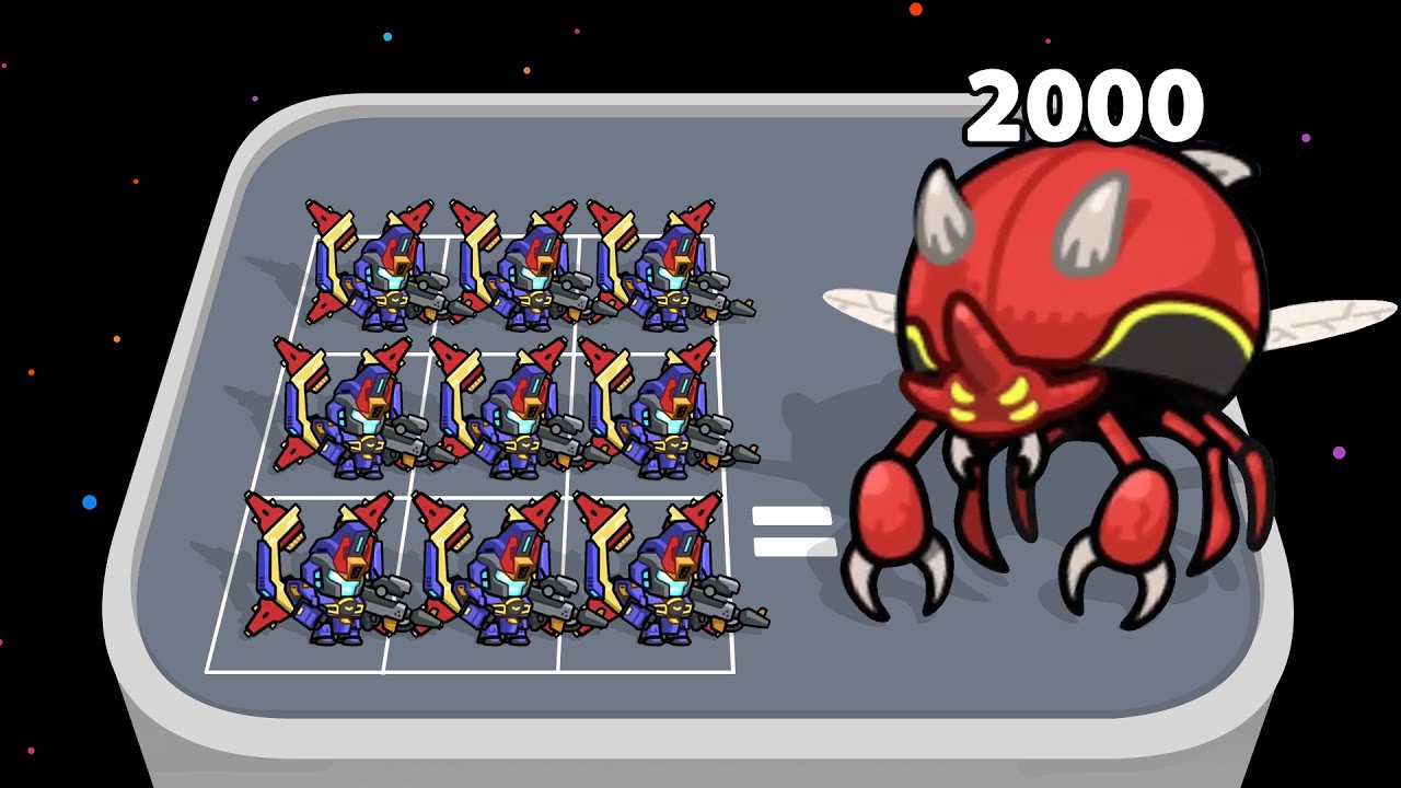 ROBOT vs. MONSTER: Merge Robot Mech Game (Android Max Level Gameplay!) Part 02