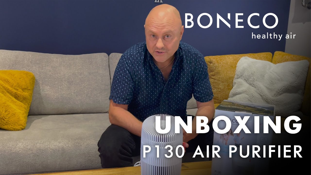 UNBOXING AIR PURIFIER P130 - a High-Performance Air Purifier with Triple Action Purification