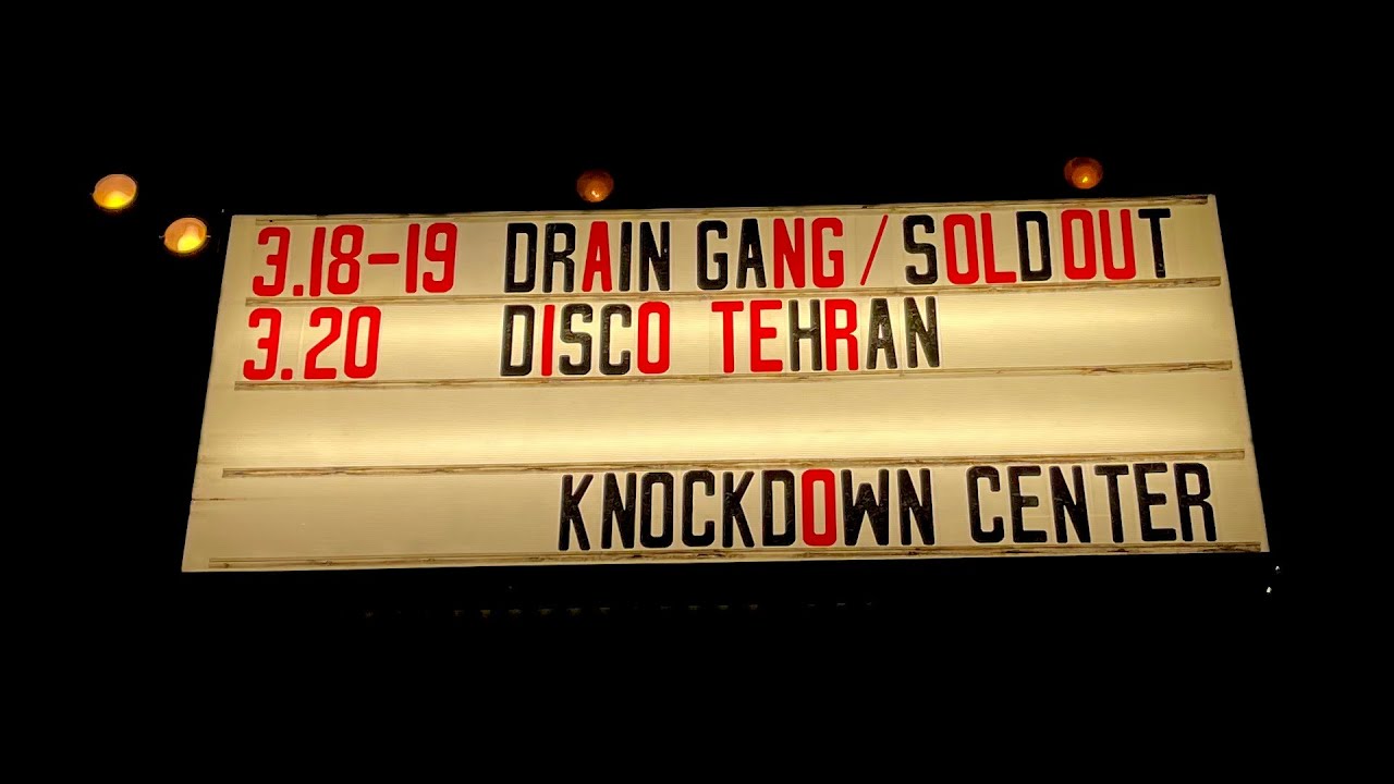 DRAIN GANG WORLD TOUR 2022 @ Knockdown Center (Queens, NYC) 3/18/22