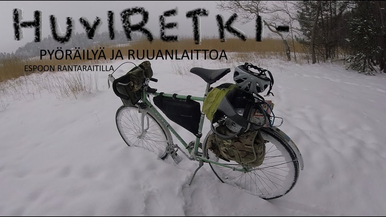Huviretkipyöräilyä ja ruuanlaittoa Espoon Rantaraitilla
