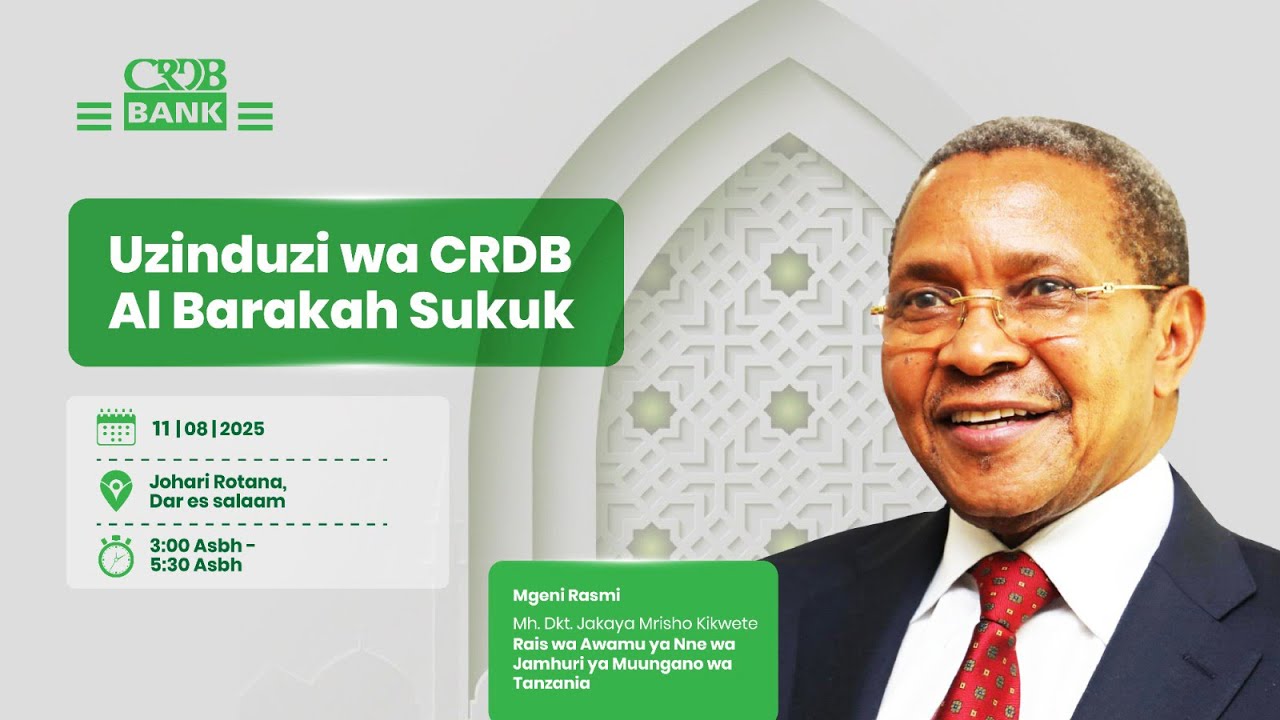 Uzinduzi Rasmi wa CRDB Bank Al Barakah Sukuk