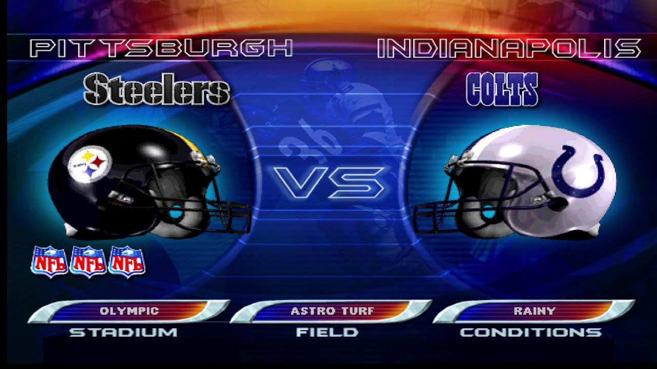 NFL BLITZ 2K1 [DC] STEELERS VS COLTS | 4K 60FPS Ultra High Graphics