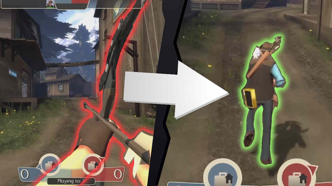 Как включить вид от третьего лица в TF2