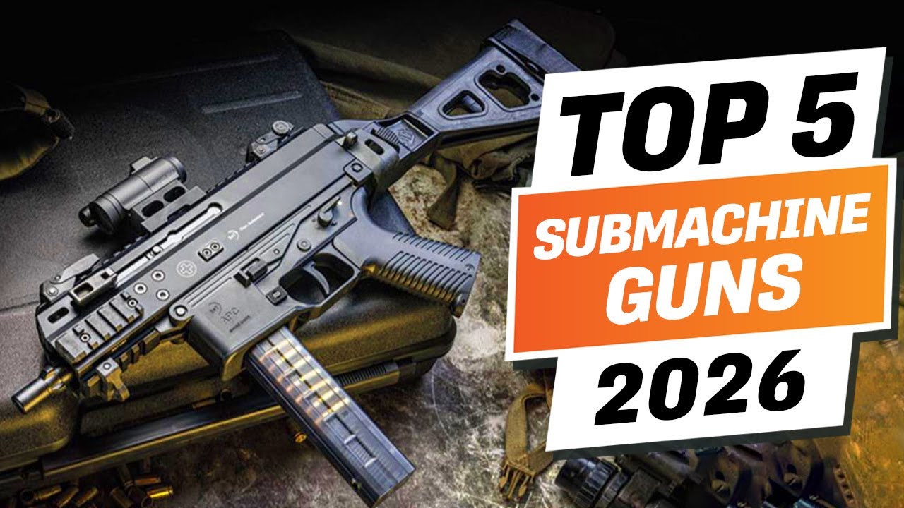 Top 5 BEST Submachine Guns In The World Right Now [2026]
