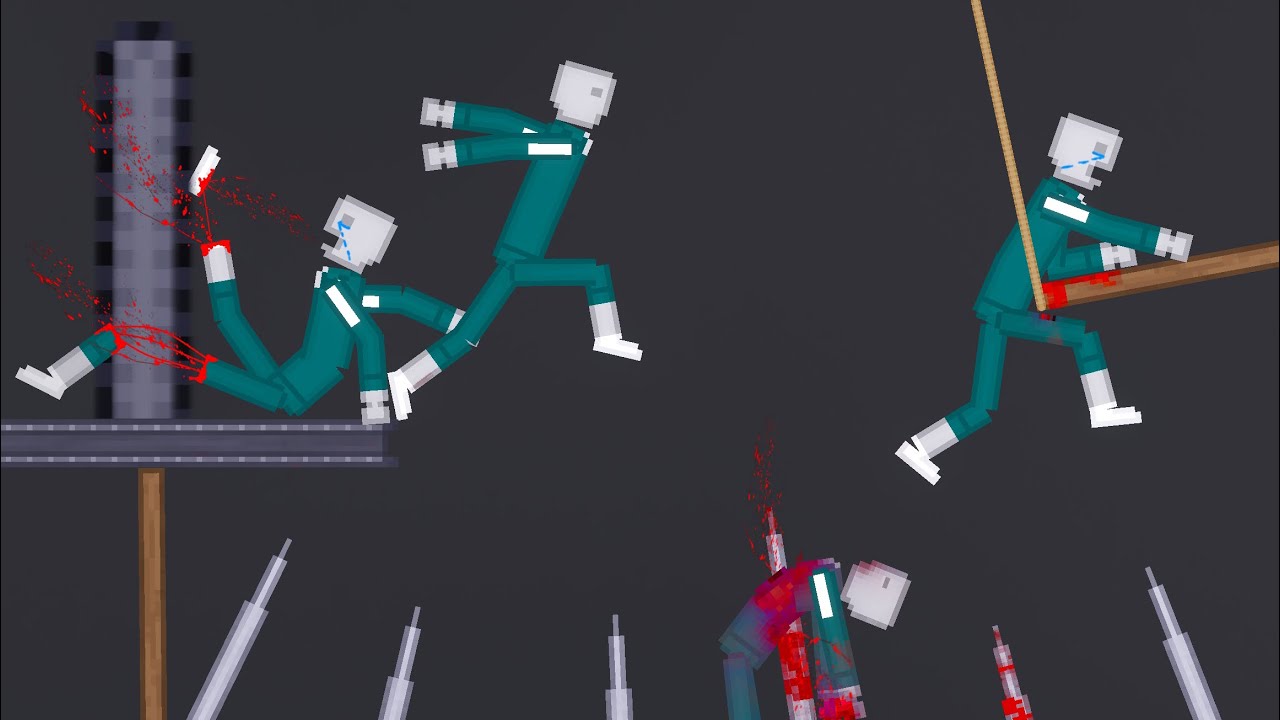 Dangerous Deathrun Race In People Playground (15)