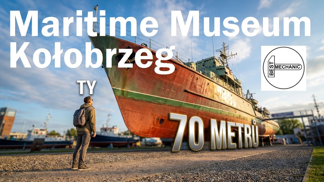 Muzeum námořní techniky Kolobrzeg Polsko 2025