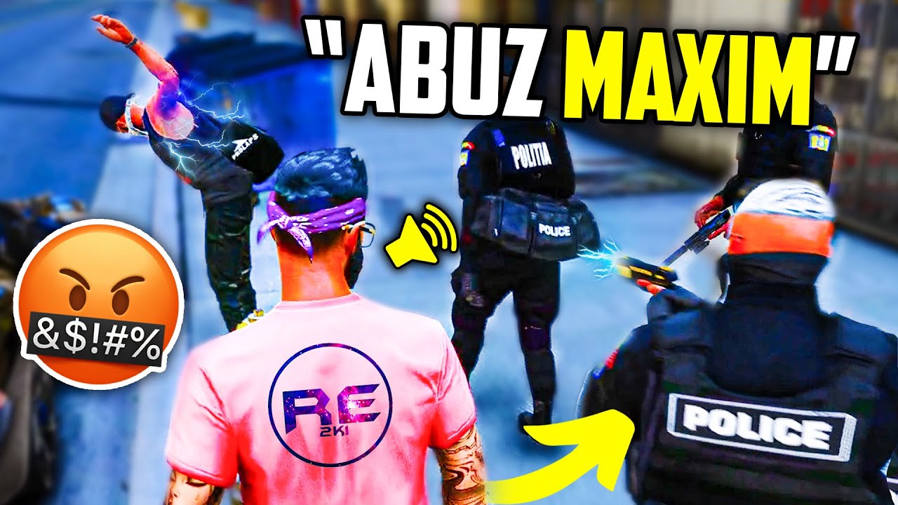 FiveM - Abuzați cu *Tazer-ul* De Către Polțiști?│*ABUZ MAXIM* ! 😡