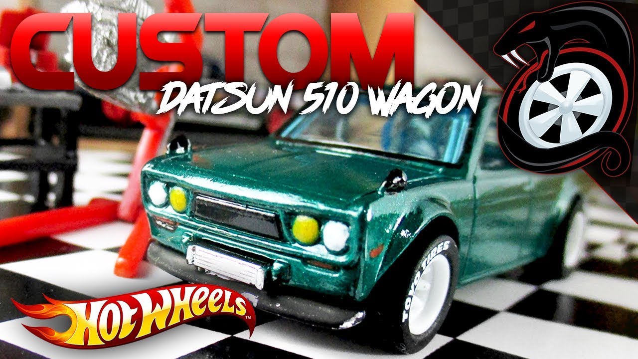 Hot Wheels Custom - Datsun 510 Bluebird Wagon