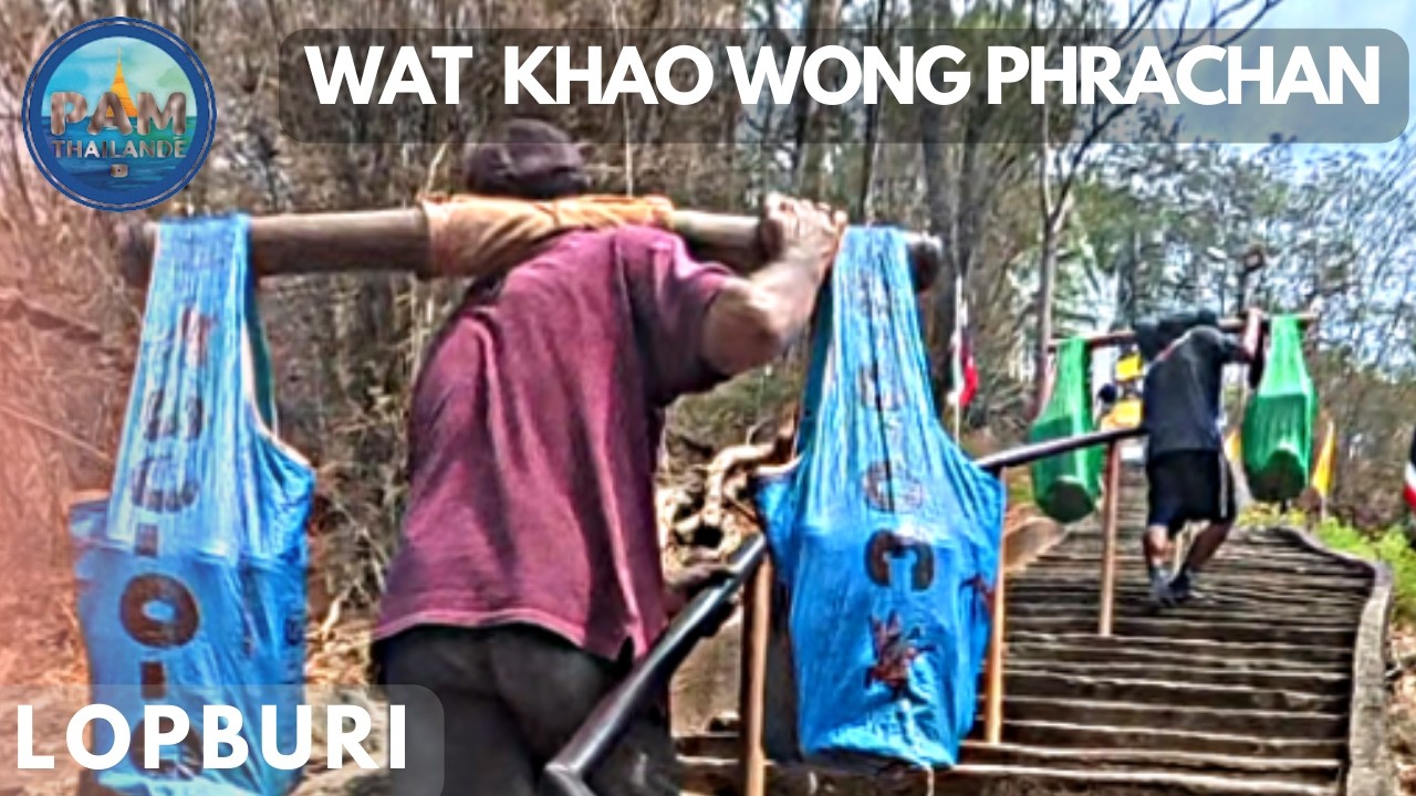 🦶 SUR LES TRACES DE BOUDDHA ! 3790 Marches au Wat Khao Wong Phran 🇹🇭