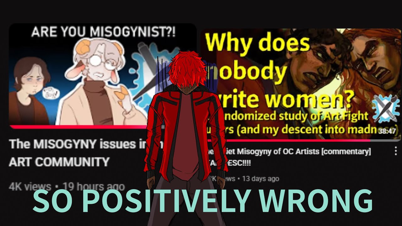 Yeah, No there isn't Misogyny in the Art community.