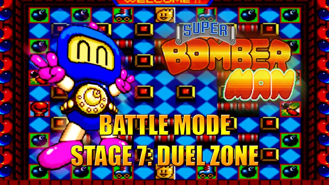 Super Bomberman - Duel Zone - BattleMode