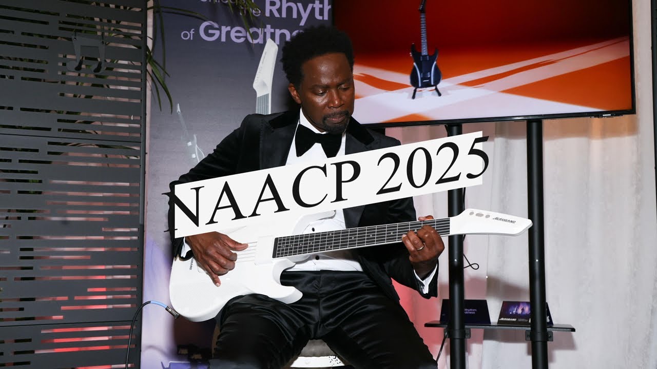 Celebrity Moments at the NAACP Image Awards Featuring Aeroband Smart