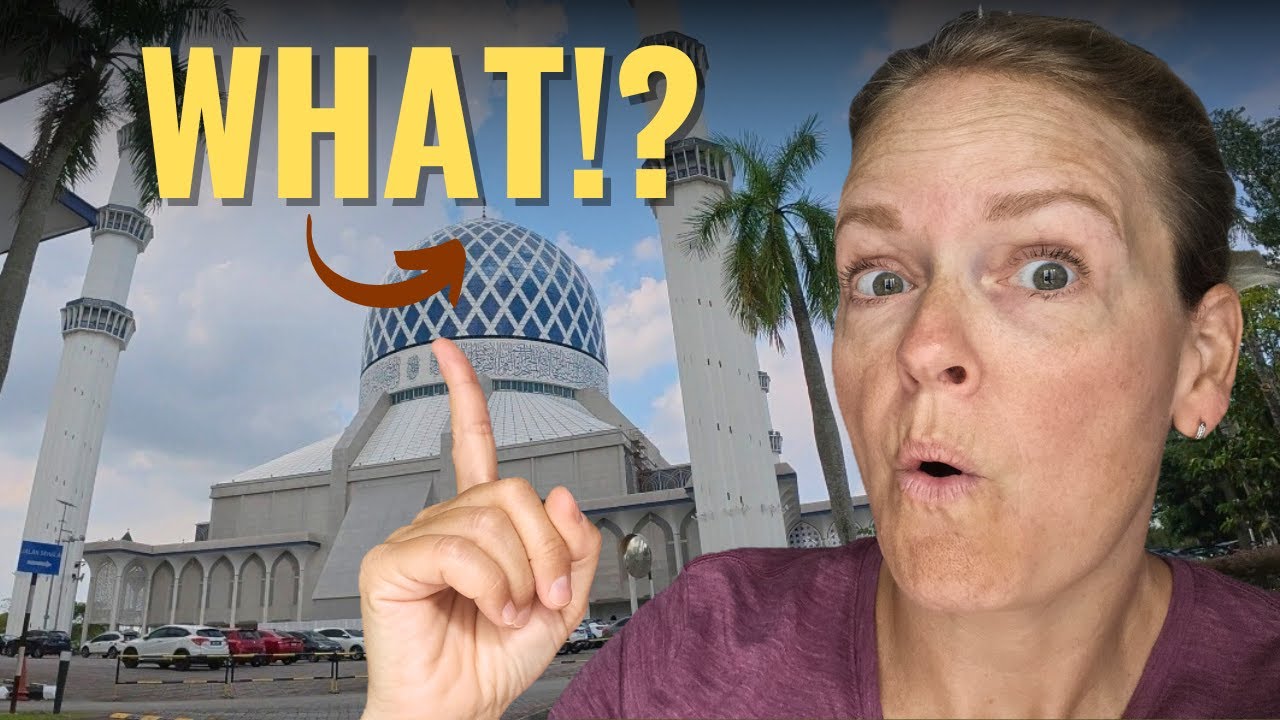 Exploring SHAH ALAM, MALAYSIA (we didn't expect to see this)