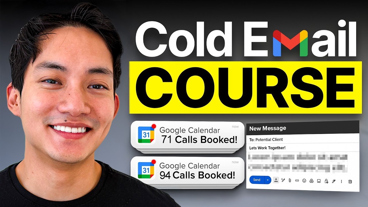 Complete Cold Email Course for B2B SaaS Companies (100% FREE)
