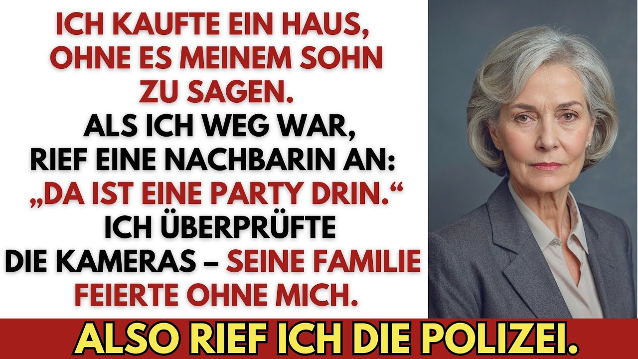 Ich Kaufte Ein Haus Heimlich – Dann Ertappte Ich Die Familie Meines Sohnes Bei Einer Geheimen Party