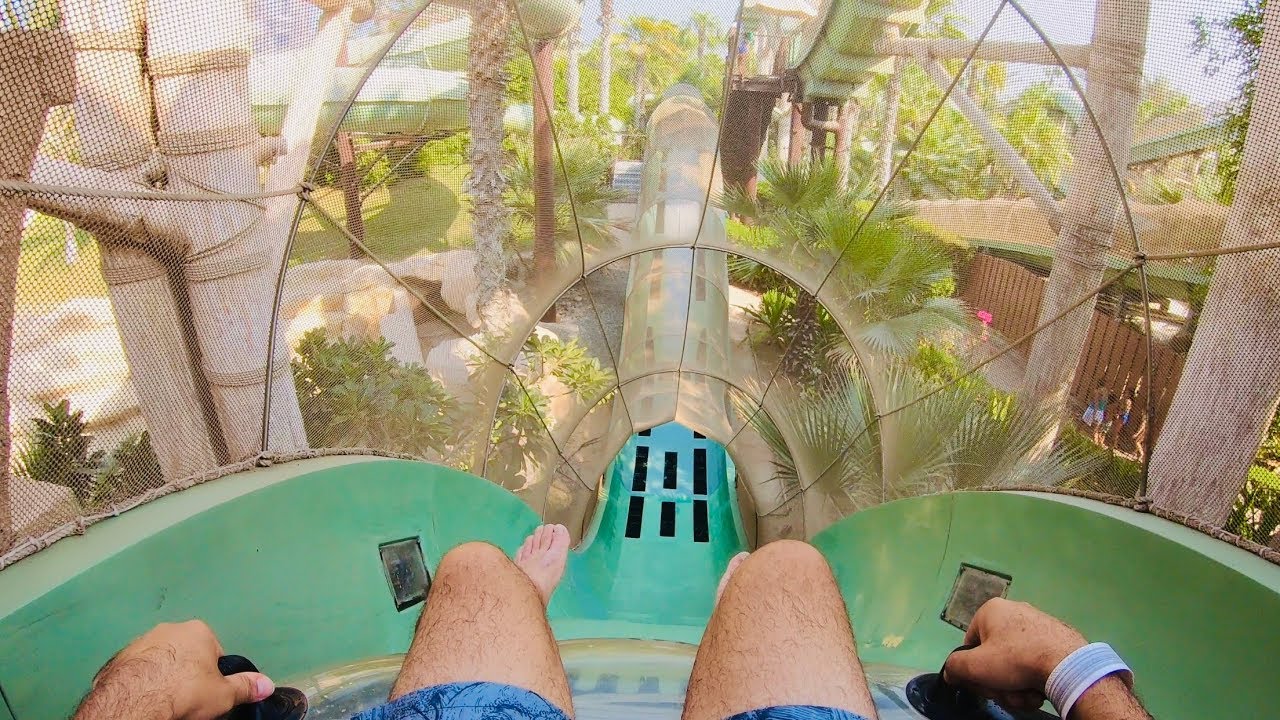 The Falls Waterslide at Aquaventure Waterpark Dubai