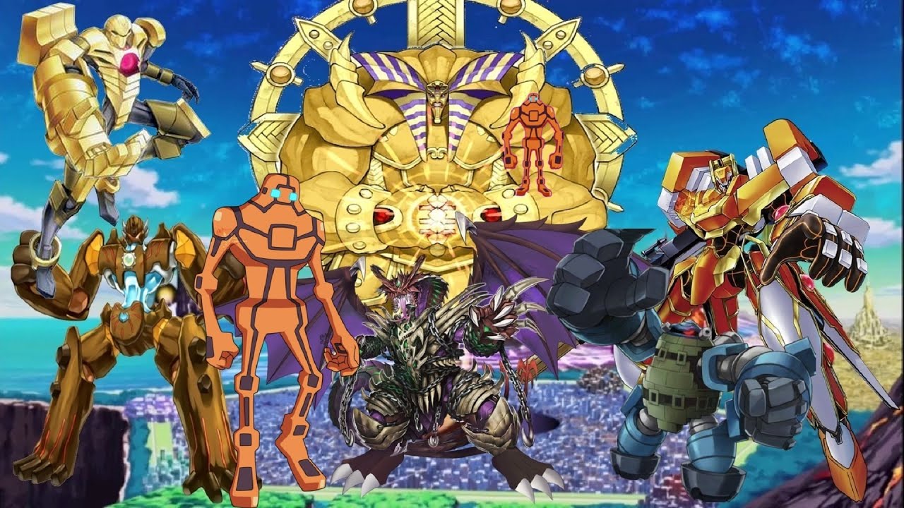 YuGiOh! LOTD Link Evolution - Earth And Golems Gameplay