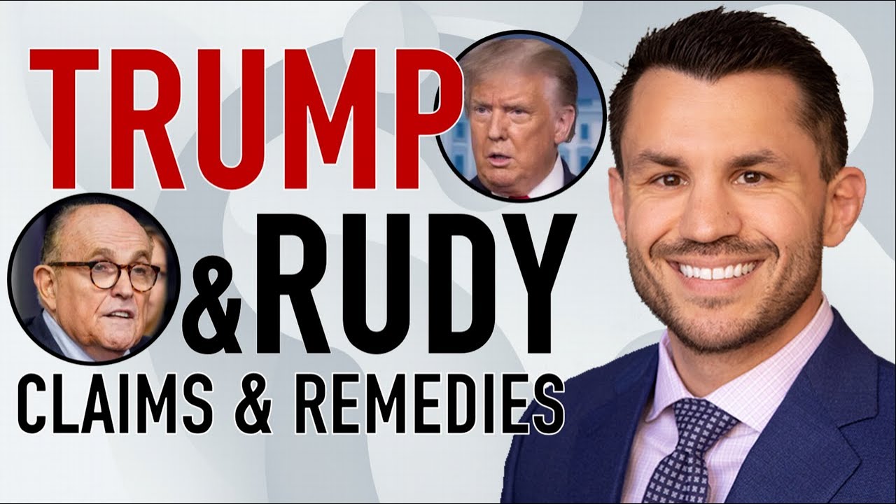 Rudy Giuliani&rsquo;s Election Legal Strategy, Voter Fraud Claims Analysis, PA & MI Lawsuit Remedies