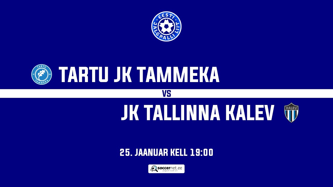Tartu JK Tammeka - JK Tallinna Kalev, Taliturniir - B-tasand 1. voor