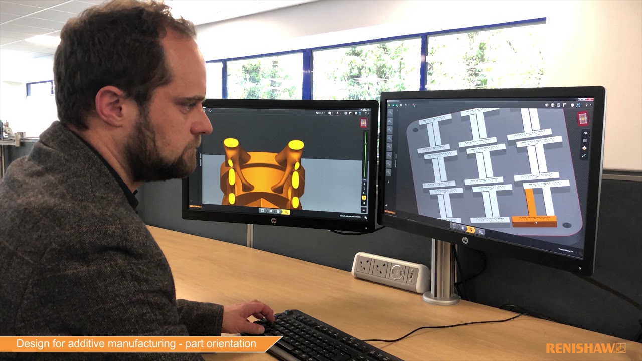 Design for metal additive manufacturing – part orientation