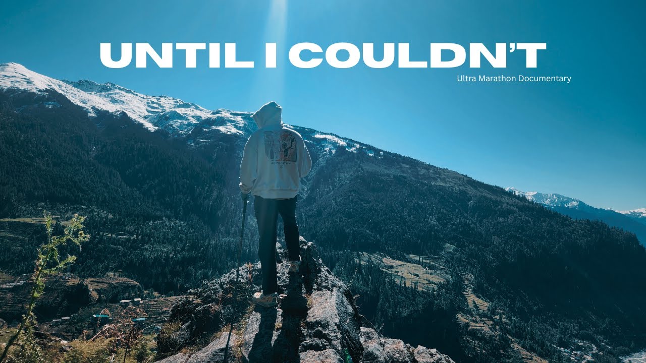 “UNTIL I COULDN’T — My Toughest Race Yet” | Solang Sky Ultra documentary