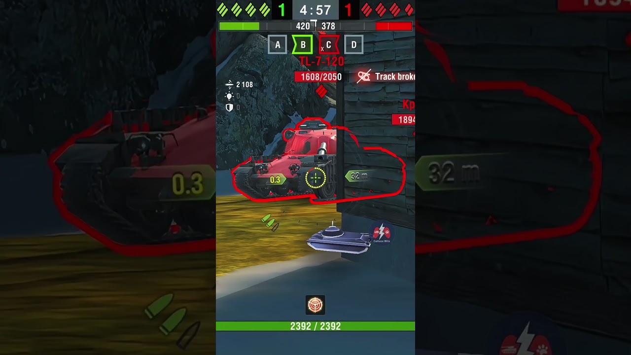 AMX 50 B | 2 Kills & 8737 DMG | #tanksblitz #worldoftanksblitz #wotblitz #танки #wotb #shorts
