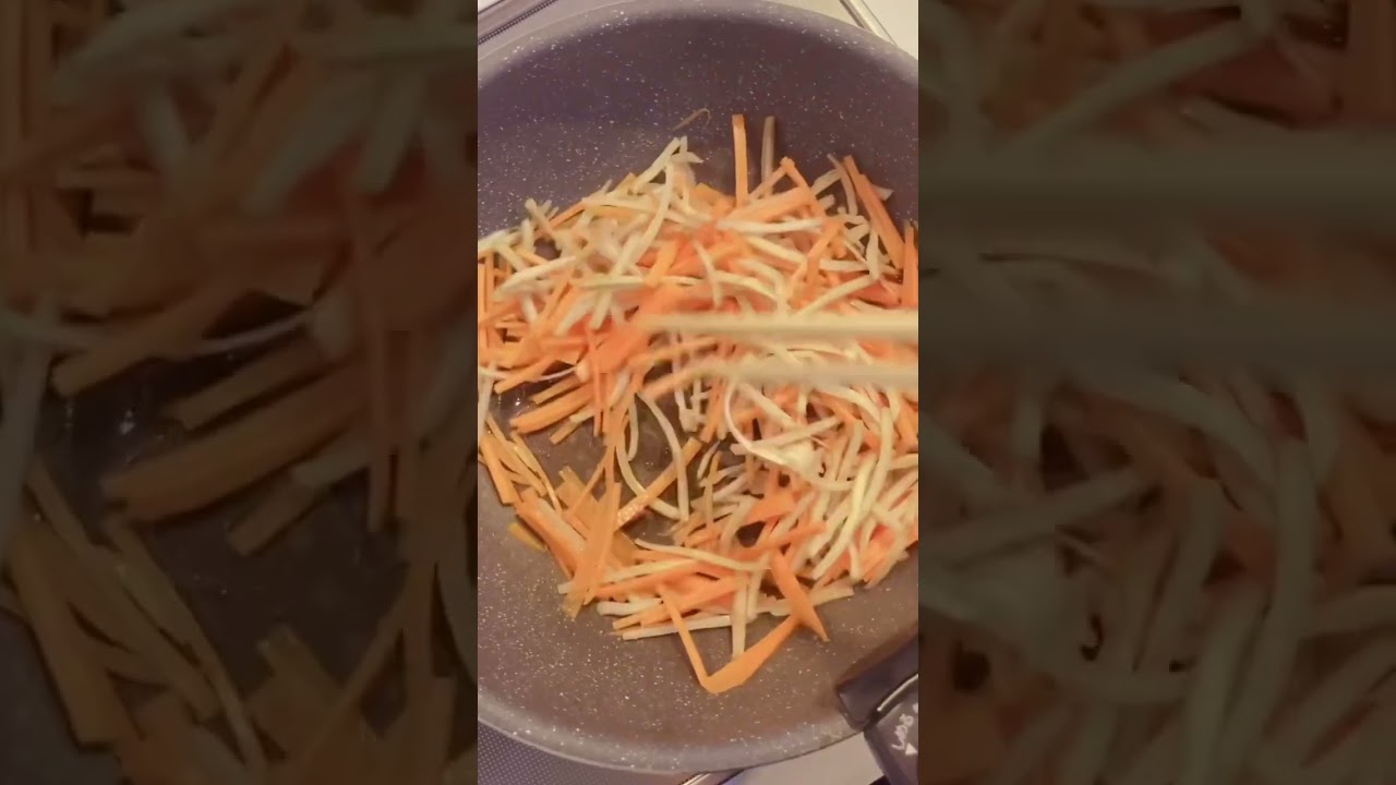 きんぴらごぼうを作るだけの動画 