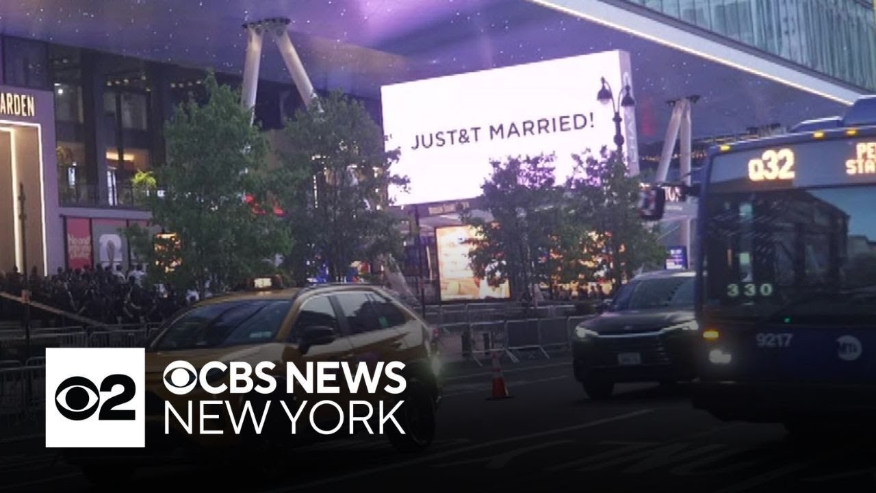 Taylor Swift and Travis Kelce celebrate wedding at Madison Square Garden
