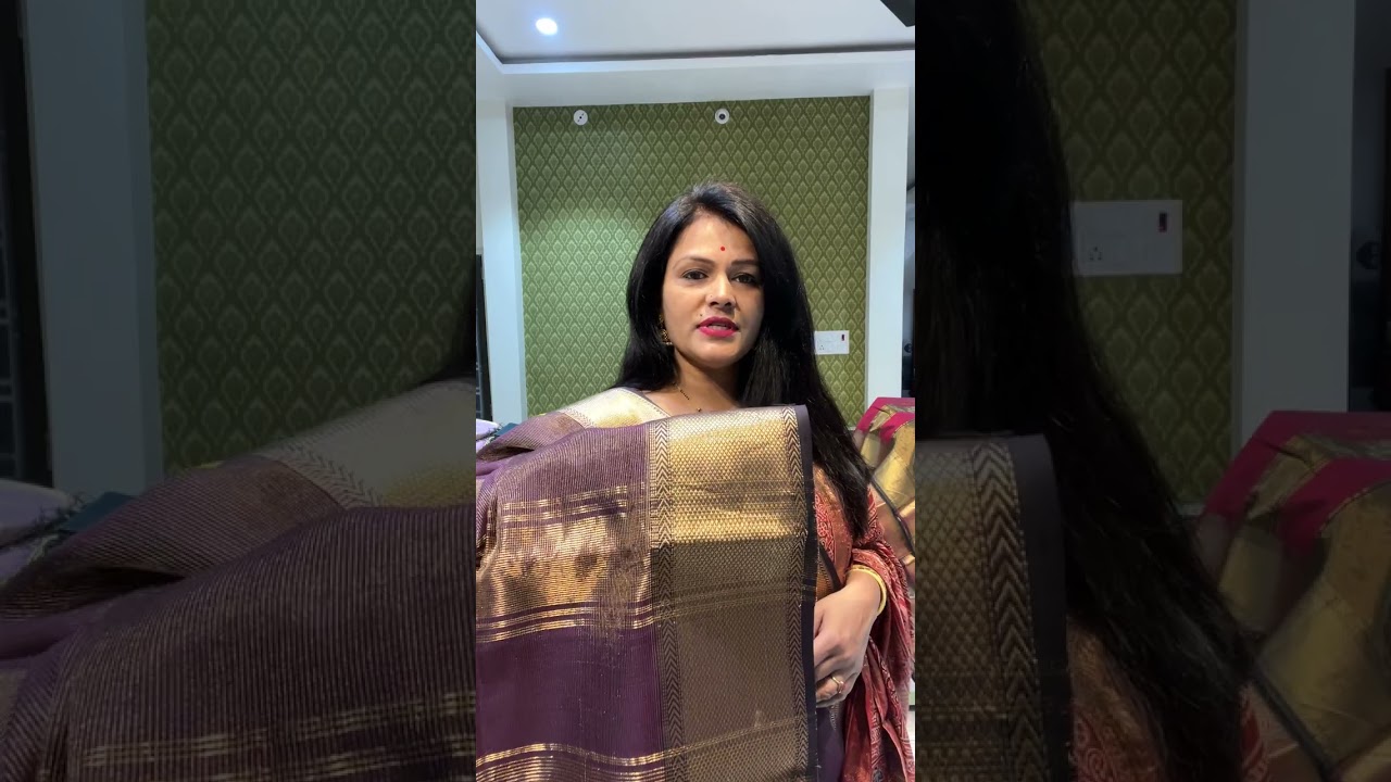 Maheshwari Handloom tissue sarees