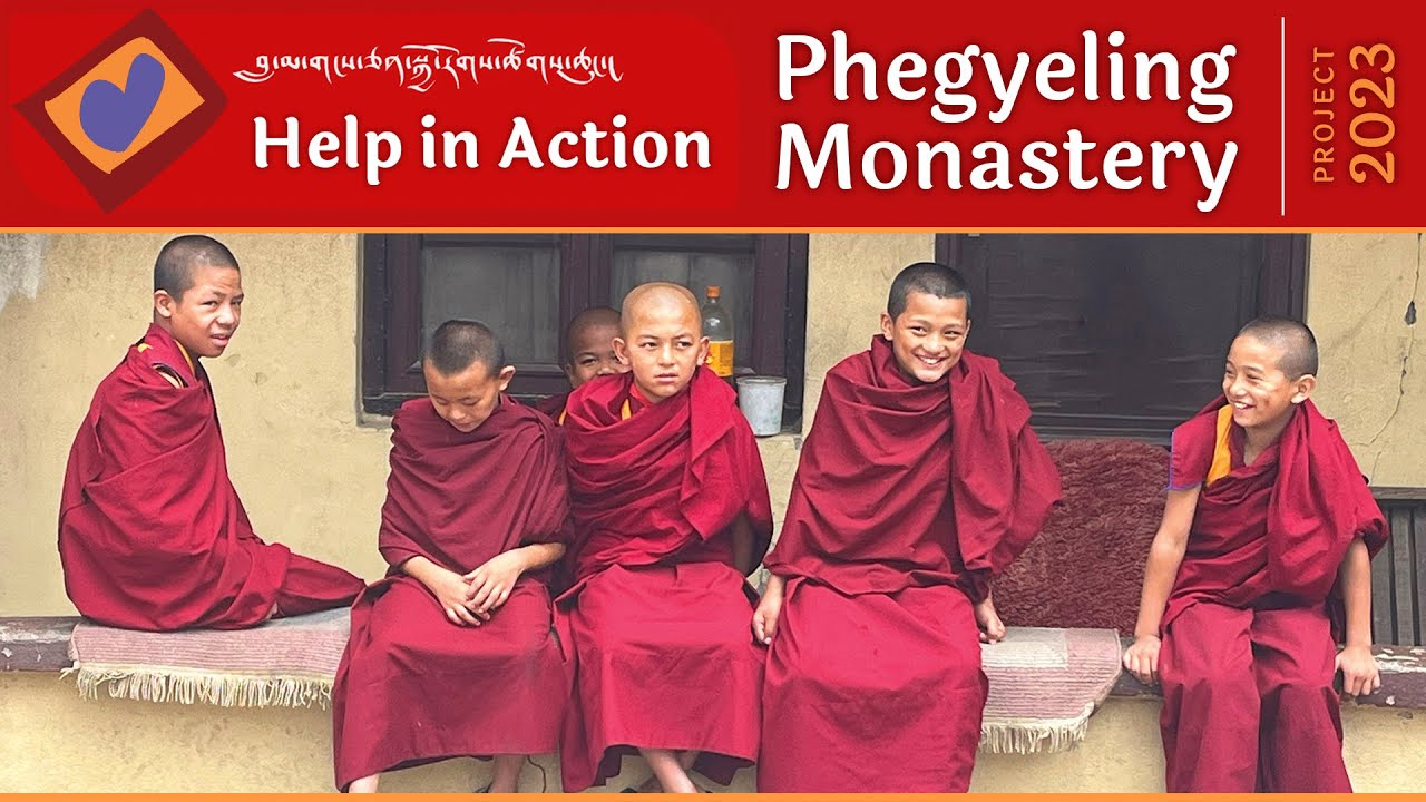 Phegyeling Monastery project 2023  - Fondazione Help in Action Onlus