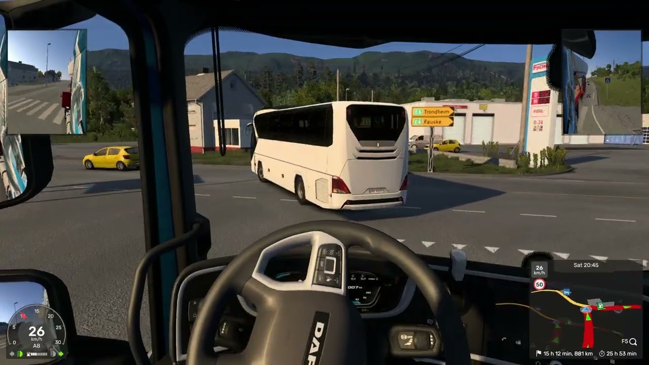 Eurotruck Simulator 2 - A smooth journey to Sweden to deliver a yacht