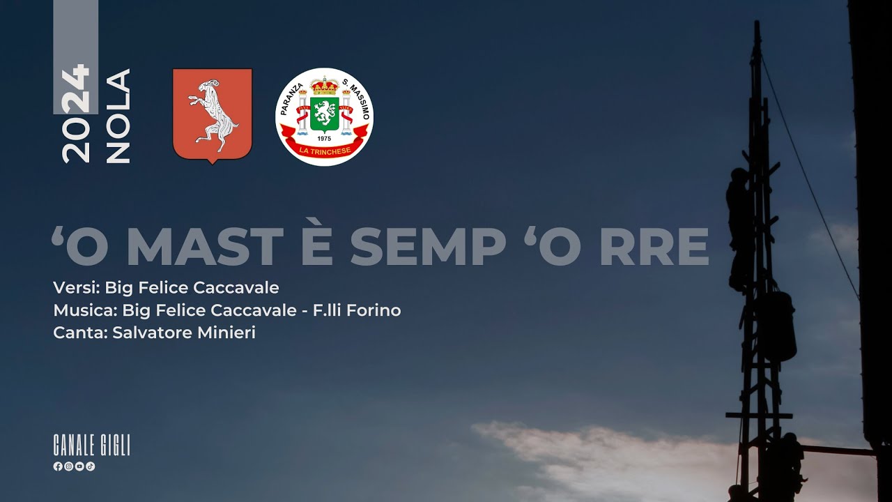 BECCAIO 2024 - 'O MAST &Egrave; SEMP 'O RRE - GIRATA TRINCHESE