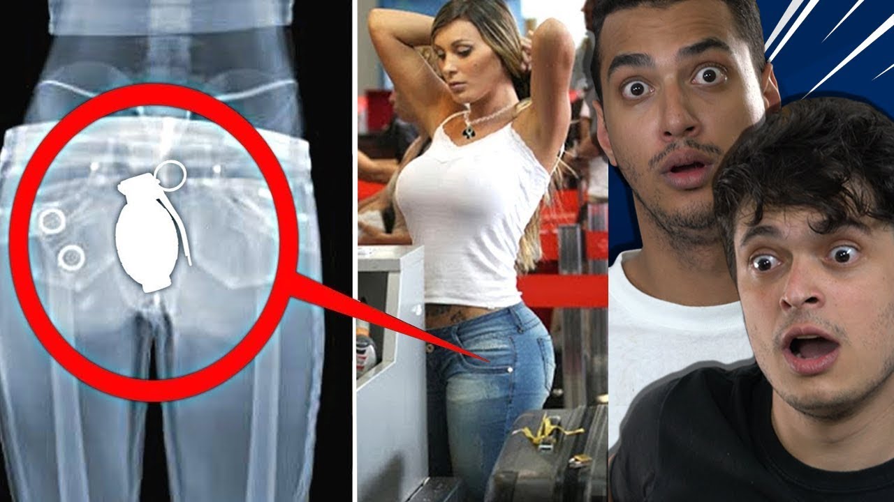 12 coisas INACREDITÁVEIS encontradas por segurança no AEROPORTO