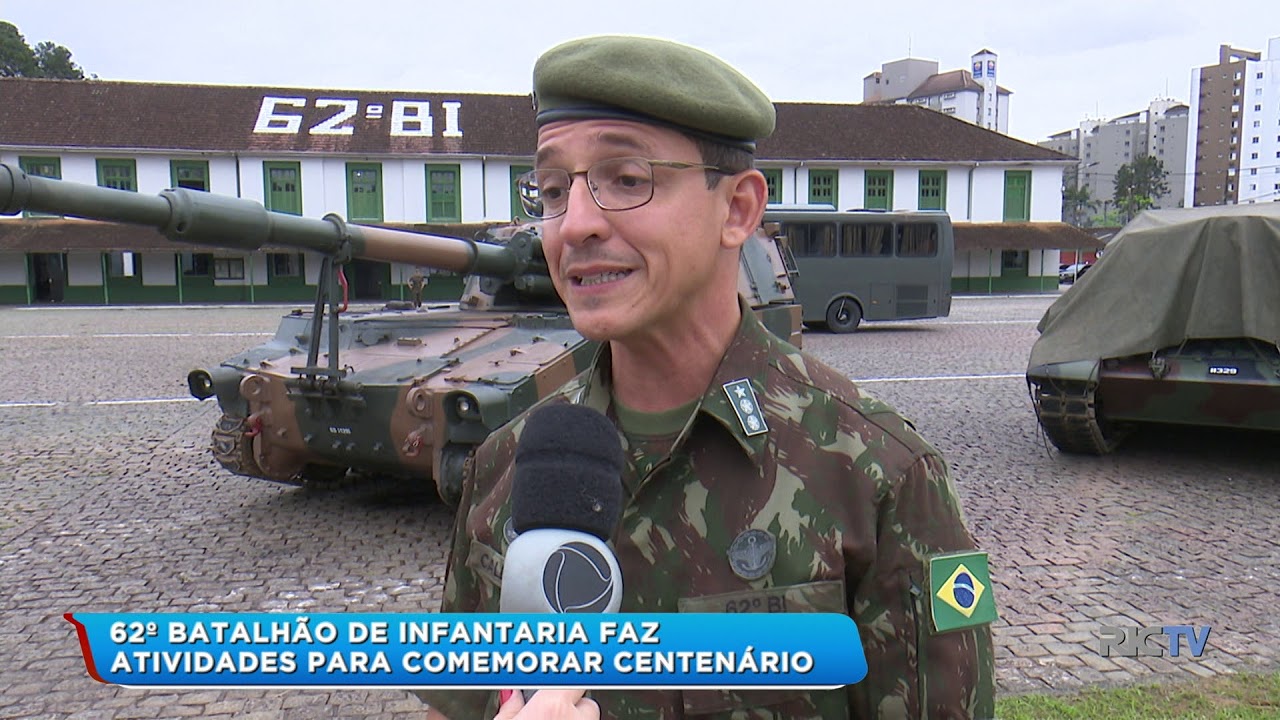 62º Batalhão de Infantaria faz atividades para comemorar centenário