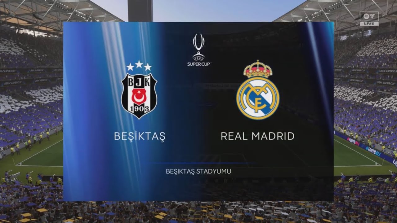 EA FC 26 | Beşiktaş vs Real Madrid UEFA Supercup Final Match