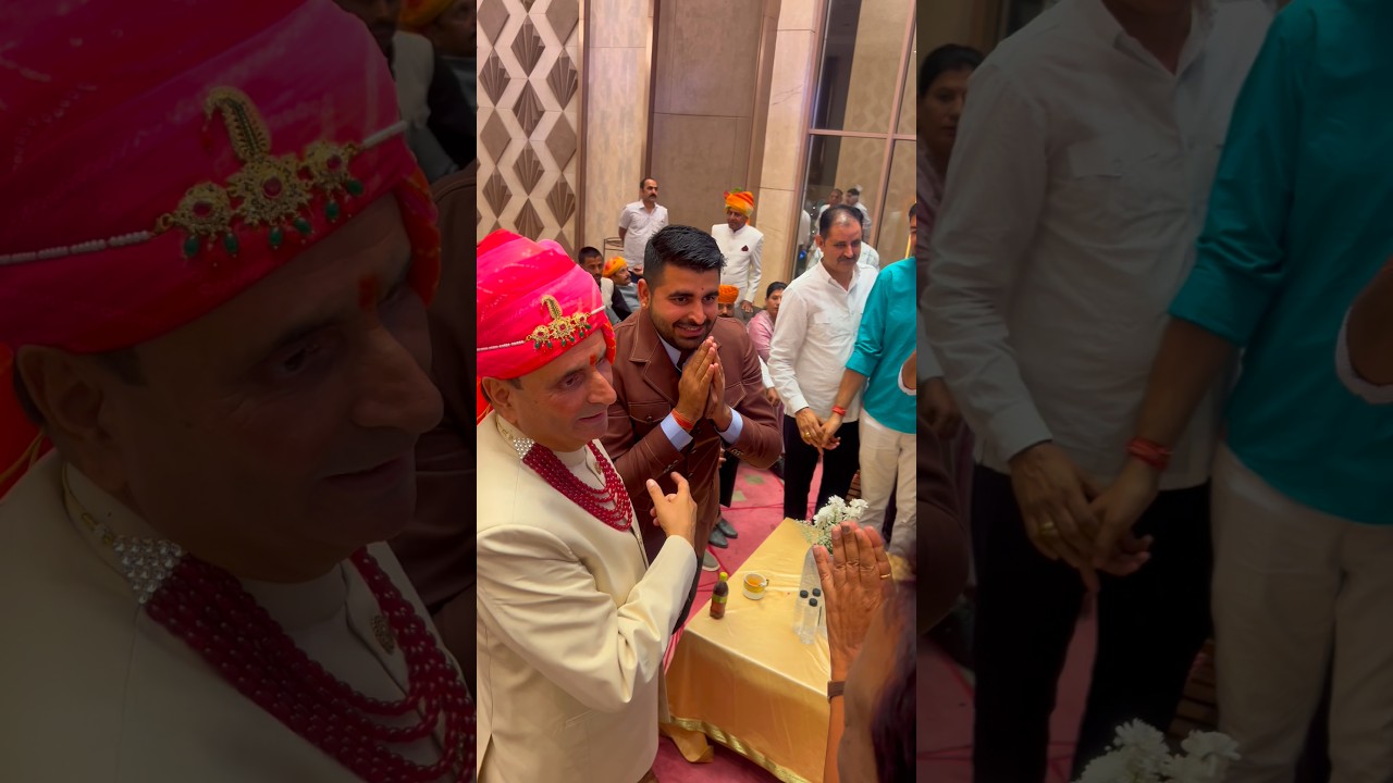 Mr. Dharmendra Rathore&rsquo;s Son&rsquo;s Engagement Ceremony Was Successfully Completed ✨Event By @MkEvent1