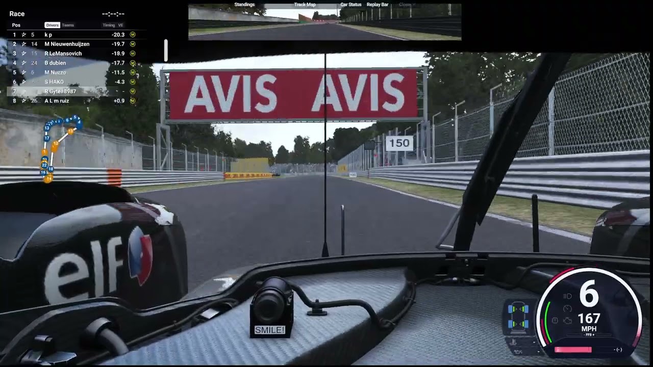 LMU -  1st Attempt @ 40 mins of Monza Daily Race LMP2 & GTE's