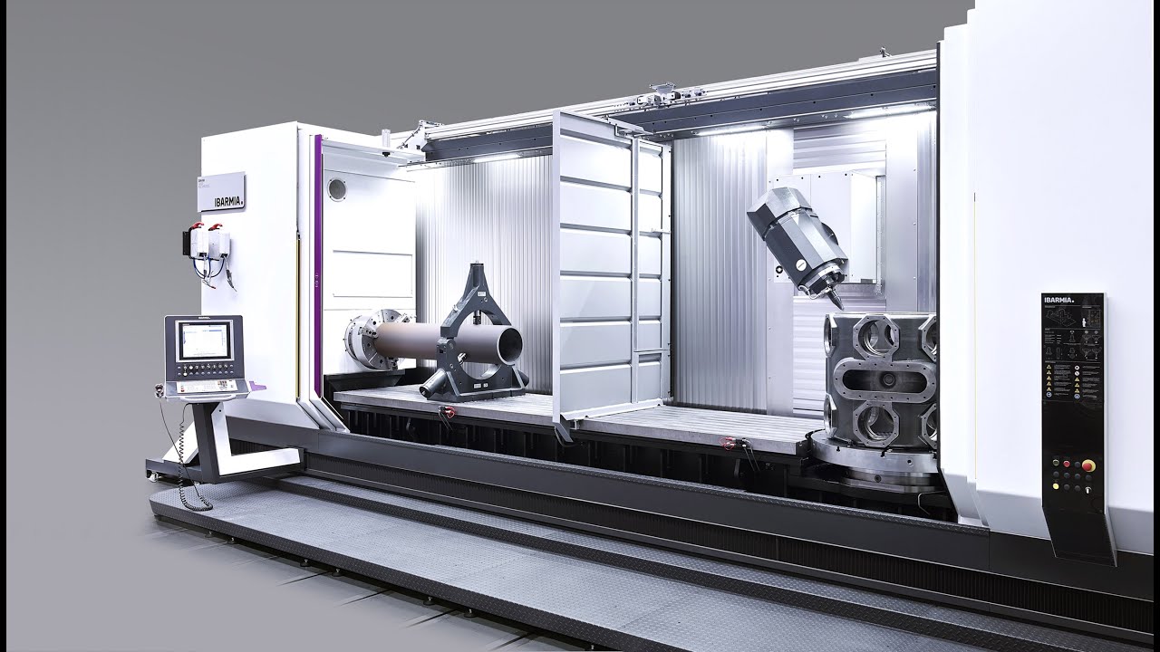 Multitasking machining centers for turning and milling - IBARMIA ZVH 60/L6000 MULTIPROCESS
