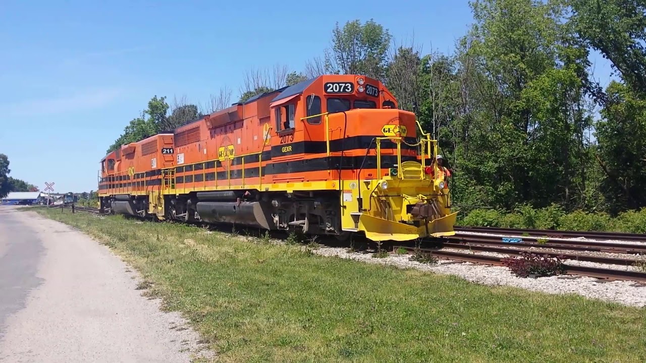 GEXR 581 (A small derailment) Goderich, Ontario