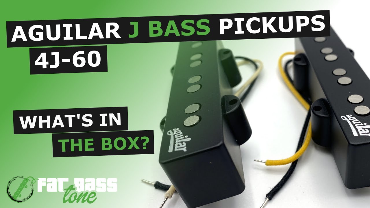 Aguilar AG 4J-60 Jazz Bass Pickups: What&rsquo;s In The Box (A Close-Up Look)