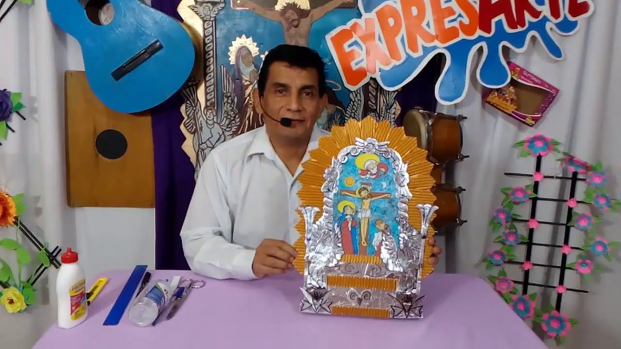 EXPRESARTE, IMAGEN DEL SEÑÓR DE LOS MILAGROS EN CARTÓN