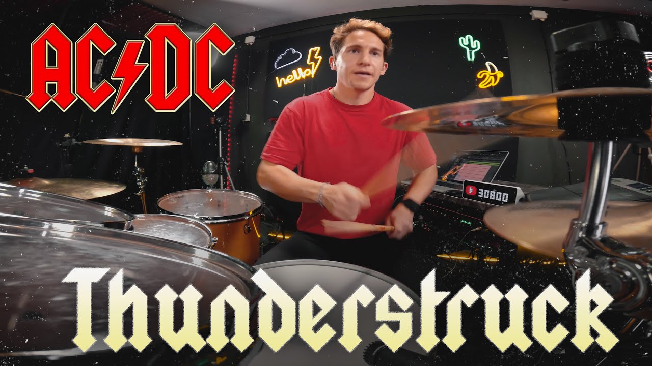 AC/DC - Thunderstruck (Drum Cover) - Ricardo Viana