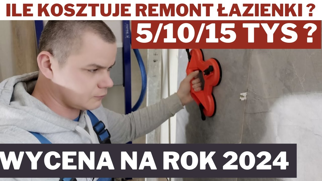 Ile kosztuje remont łazienki ? wycena na rok 2024
