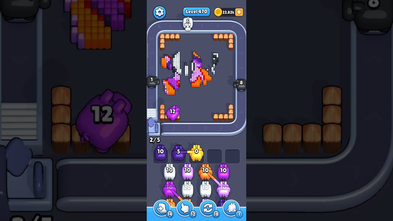 Pixel Flow — level 470