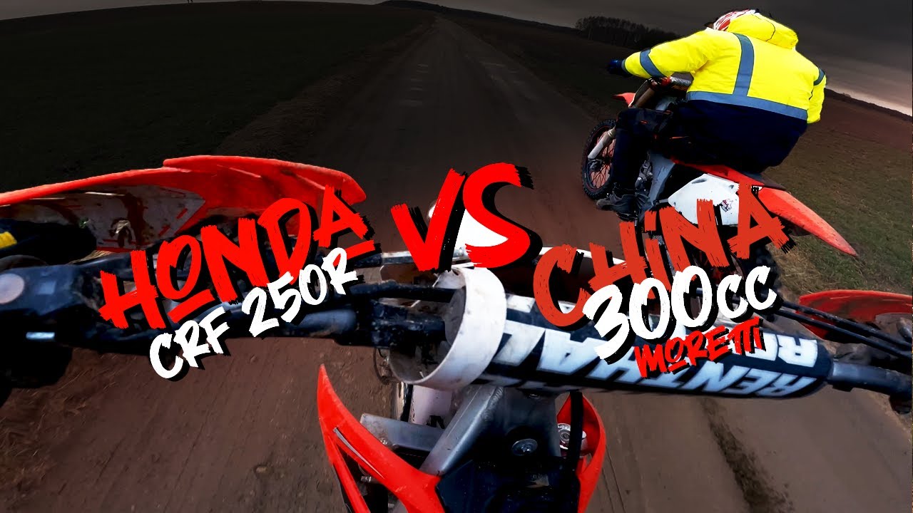 Rozgrzaliśmy crossy przed sezonem! Jak jedzie chińska 300cc! 🔥 Wyścig chińska 300cc vs honda crf 250