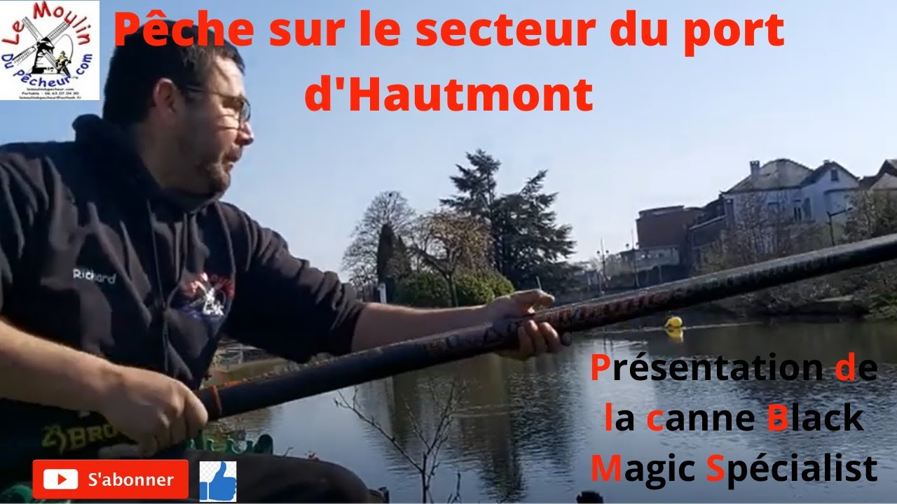 Pêche sur le secteur du port d'Hautmont