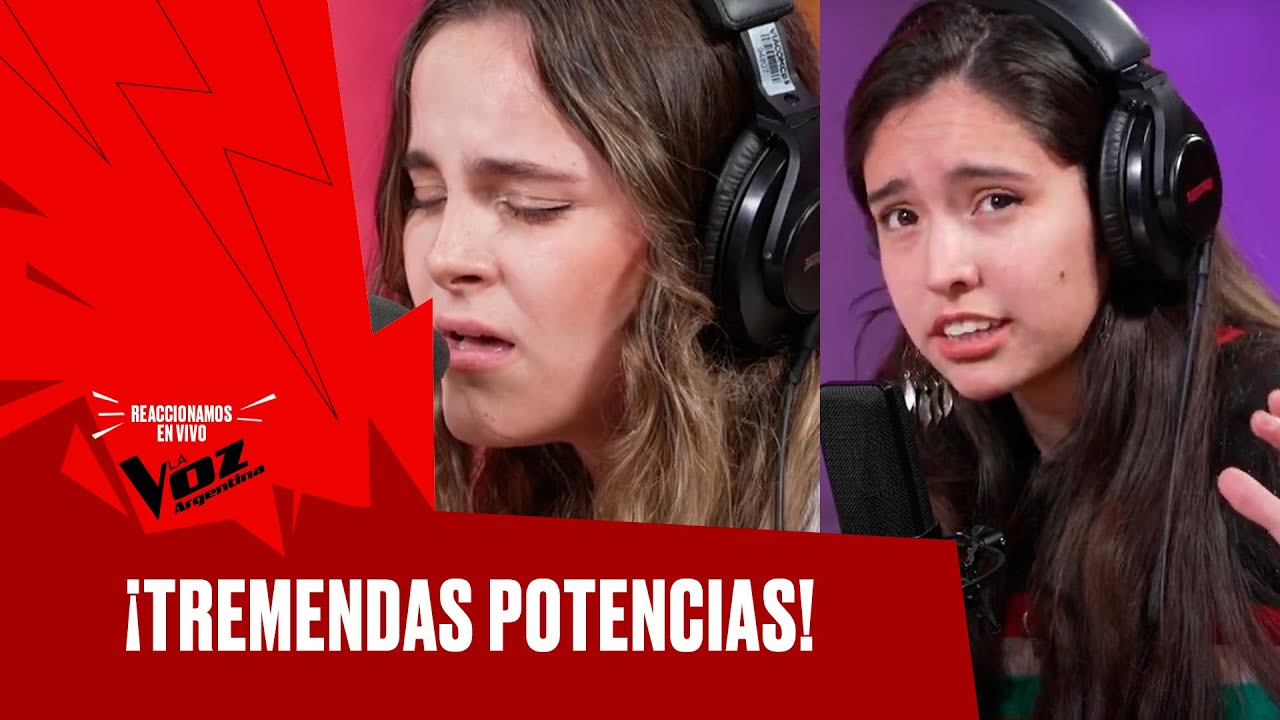 VALENTINA OTERO Y MILAGROS AMUD CANTAN JUNTAS EN #REACTLAVOZ