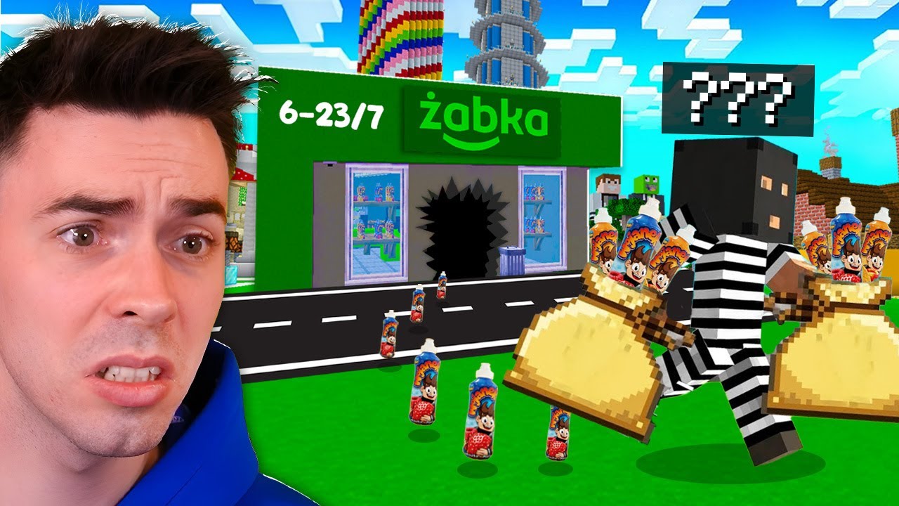TAJEMNICZA OSOBA OKRADŁA ŻABKĘ 🛒 *Koniec Wojank&oacute;w?* 😭