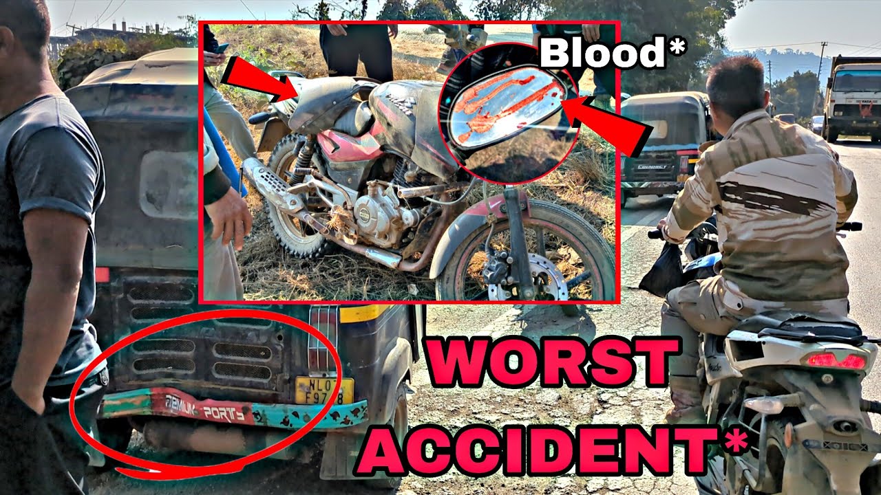 Accident|Auto Vs Bike 