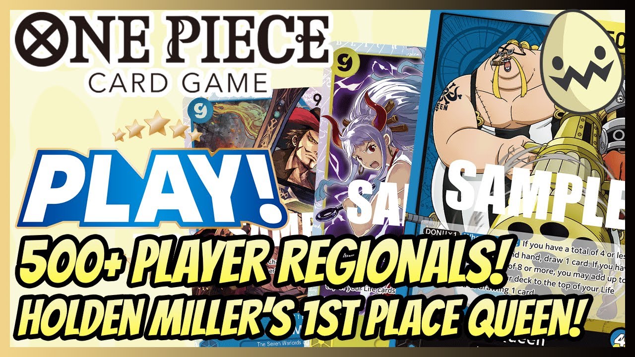 Карточная игра One Piece: Региональные соревнования OP04 для 500+ игроков! Список колод Холдена М...